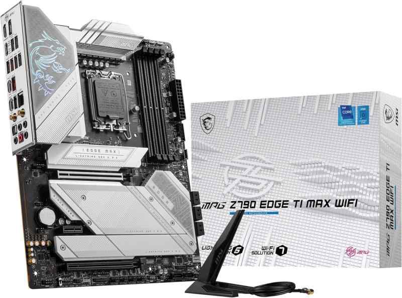 MSI MPG Z790 EDGE TI MAX WIFI 14/13/12Intel LGA1700 CorevZbTΉ DDR5 Z790`bvZbg ATX }U[{[h MB6303