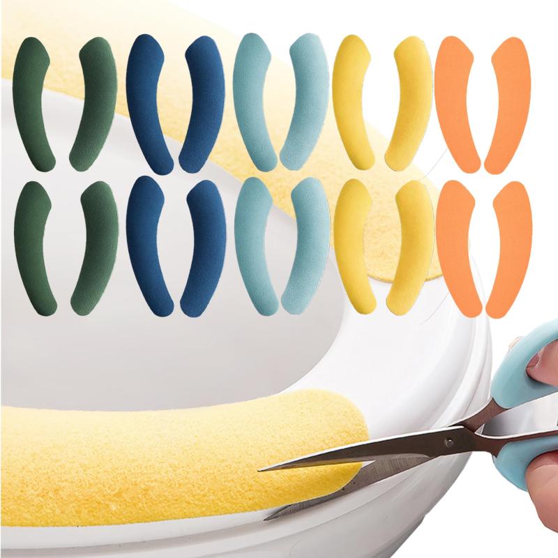 便座シート 貼るタイプ 便座カバー トイレ用品 使い捨て トイレカバー 持ち運び まとめ買い 5色 10組20枚