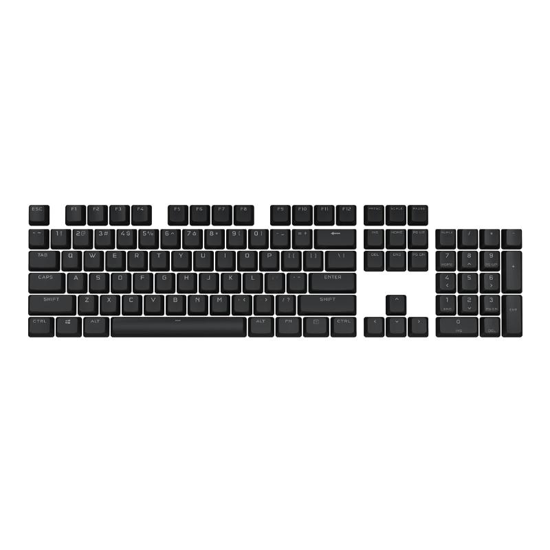 CORSAIR PBT DOUBLE-SHOT pJ[L[LbvZbg - {108L[, Onyx Black - CH-9911060-JP