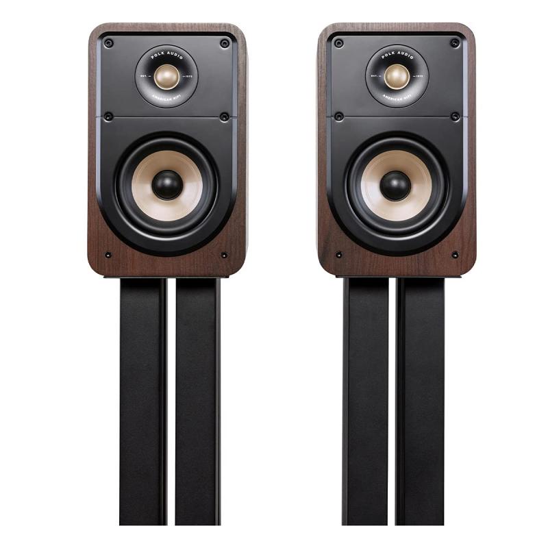 ポークオーディオ POLK AUDIO SIGNATURE ELITE ES15 コンパクトブックシェルフスピーカー ブラウン ES15BRN（2台1組）