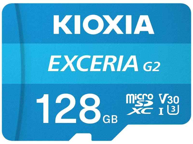 KIOXIA(キオクシア) 旧東芝メモリ microSD 128GB UHS-I U3 V30 Class10 最大読出速度100MB/s Nintendo Switch動作確認済 国内サポート正規品 メーカー5年 KLMEB128G