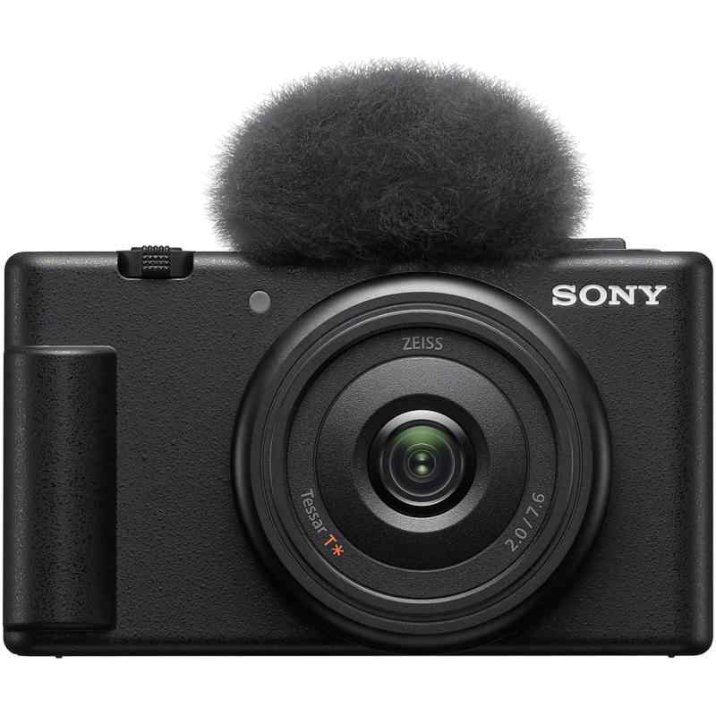 ソニー SONY コンパクトデジタルカメラ VLOGCAM Vlog用カメラ ZV-1F ボディ ウィンドスクリーン付属 20mm F2.0 単焦点レンズ ブラック ZV-1F B