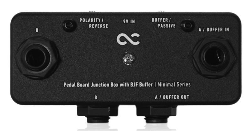 One Control ワンコントロール Minimal Series Pedal Board Junction Box with BJF Buffer/ジャンクションボックス バッファー搭載