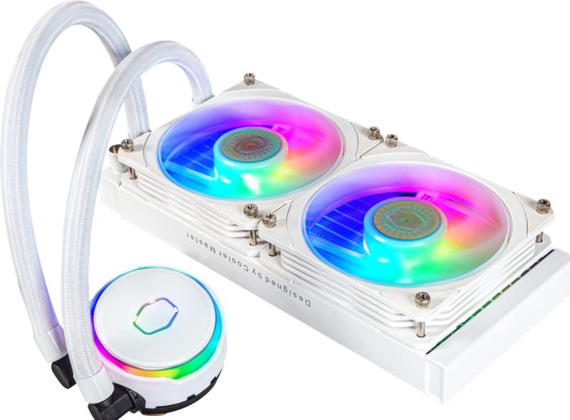 Cooler Master MasterLiquid PL240 Flux White Edition オールインワン 水冷CPUクーラー ハイエンドモデル MLY-D24M-A23PZ-RW FN1887