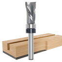 ベアリング付TCTフラッシュトリムビット トリマービット 6mm軸 UP CUT&DOWN CUT ルータービット 6mm(3)