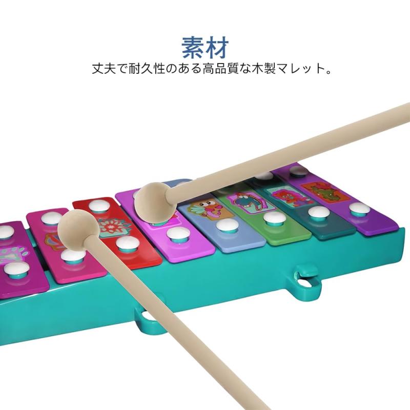 KDSSYFT 木琴バチ 2本1組 木製スティック マレット チャイム ベル パーカッション楽器用 編鐘用 (10本セット) costmarket-10229012 コストマーケット サンプル画像3