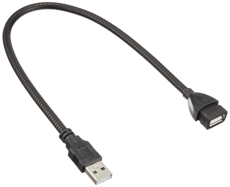 エスエスエーサービス [ USB A(オス) - USB A(メス) ] フレキシブル延長ケーブル SU2-AA03FB