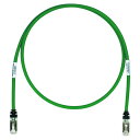 パンドウイット シールド LANケーブル Cat6A プロ仕様 1m 緑 STP6X1MGR(3)