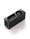 EZDIY-FAB シールド M.2 2280 SSD ヒートシンク 内蔵 20mm PWM 高速ファン、高性能冷却、アルミニウム製、M.2 用高性能 SSD ...