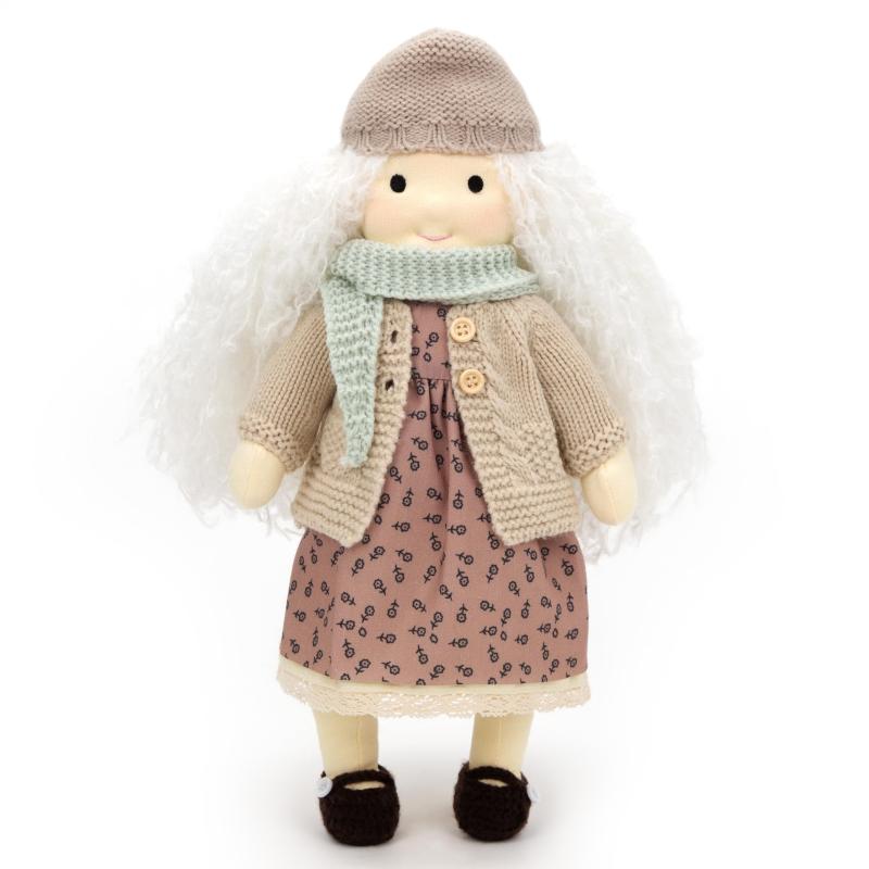 BlissfulPixie Waldorf Doll 手作り人形 女の子のプレゼント かわいい ぬいぐるみ 子供たちに最適な人形-FBA-CC10