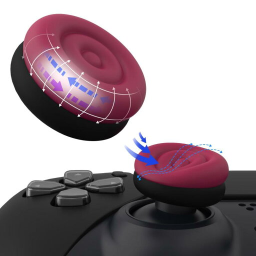 PlayVital ps5やps4コントローラーに対応用ジョイスティックキャップクッションバージョン、Xbox Series X/Sに対応用サムスティックグリップカバー、Xbox OneやElite Series 2コントローラーに対応用サ PlayVital ps5やps4コントローラーに対応用ジョイスティックキャップクッションバージョン、Xbox Series X/Sに対応用サムスティックグリップカバー、Xbox OneやElite Series 2コントローラーに対応用サ
