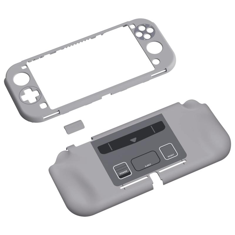 PlayVital ZealProtect Nintendo Switch Liteに対応用保護シェル、Switch Liteに対応用人間工学に基づいたデザインしたハードシェル、シェル＆グラスフィルム＆サムライカバー＆ボタンキャップは付属し