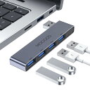 MOGOOD USBハブ3.0 USBスプリッタ ノートパソコン用USBハブノートマルチポートアダプタ USBポートエクスパンダノートパソコン、PC、MacBook、Mac Pro、Mac Mini、iMac、Surface Pro(2)