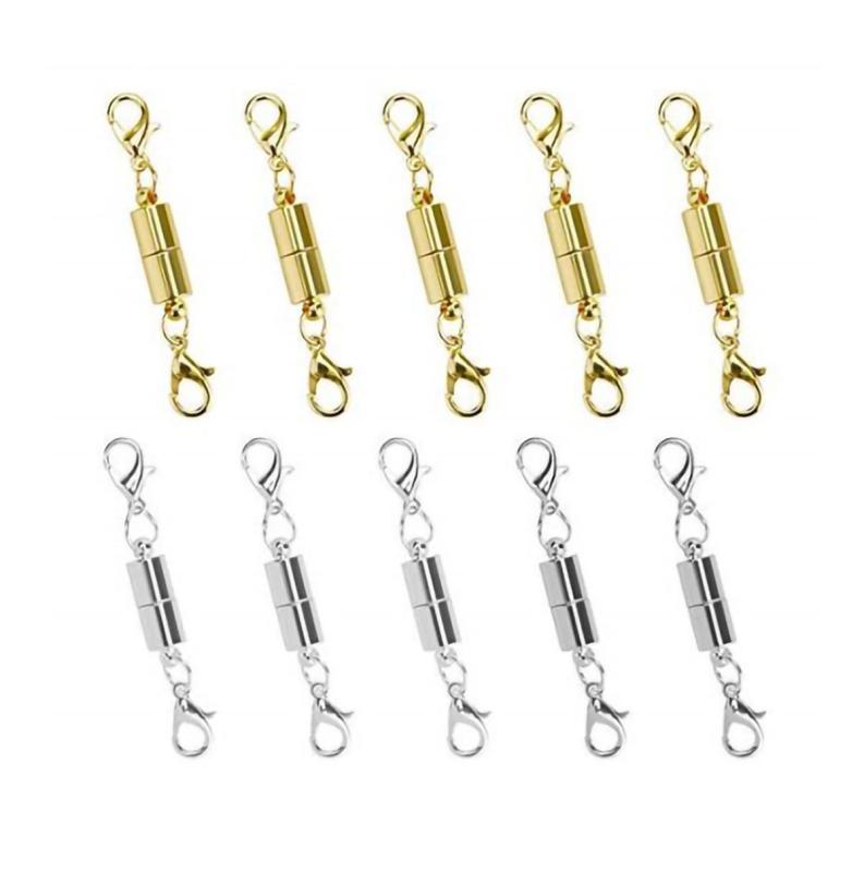 【BEAUTY PLAYER】ネックレス 留め具 マグネット留め具 磁気クラスプ エンドパーツ ジュエリー アクセサリーパーツ 延長用金具 バレンタイン ギフト...