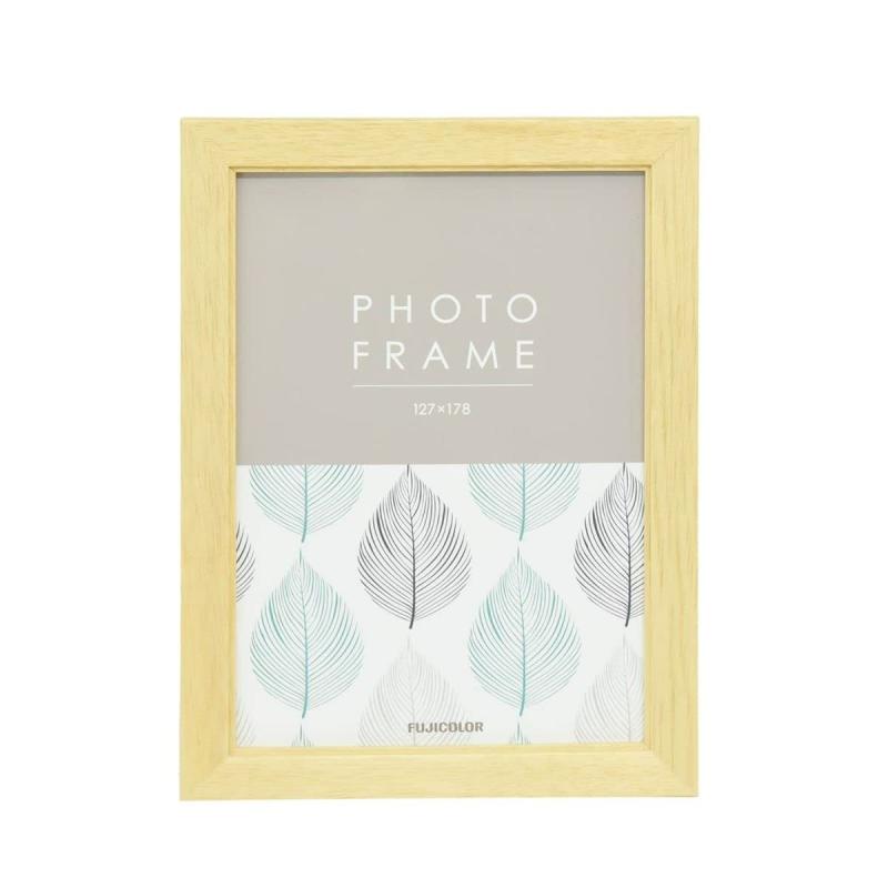 FUJICOLOR フォトフレーム 写真たて 木製 4411K 2Lサイズ 木地