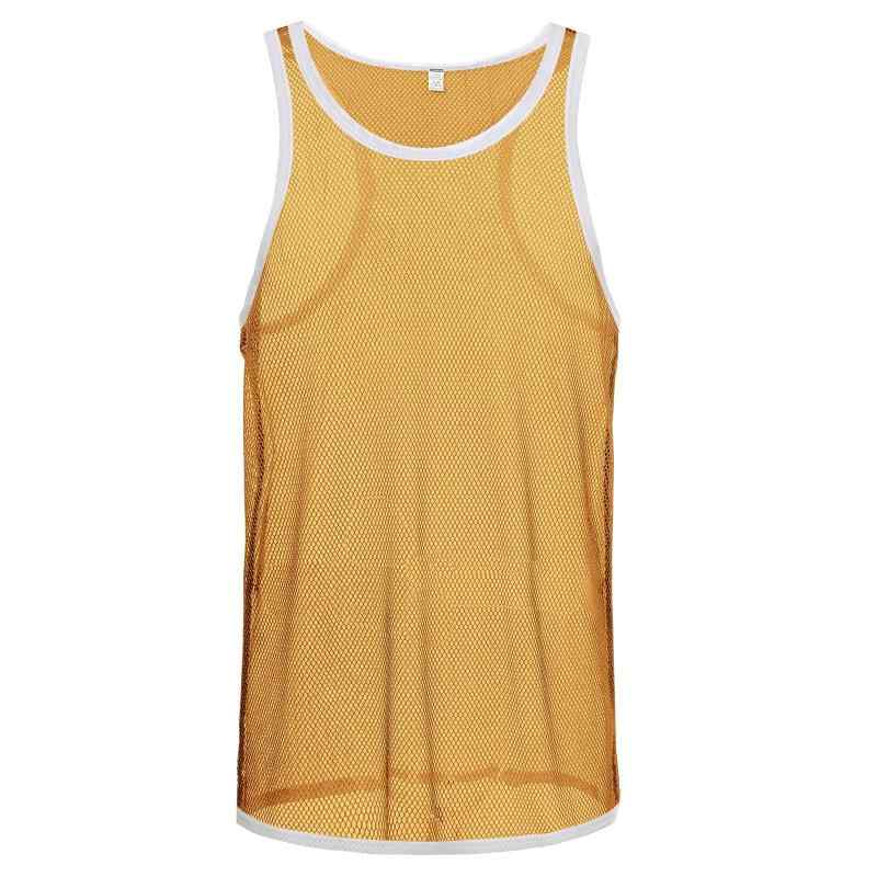 [ZONBAILON] Tシャツ 冷感 夏 ノースリーブ メッシュ 速乾 スポーツ ビジネス メンズインナー 通気性