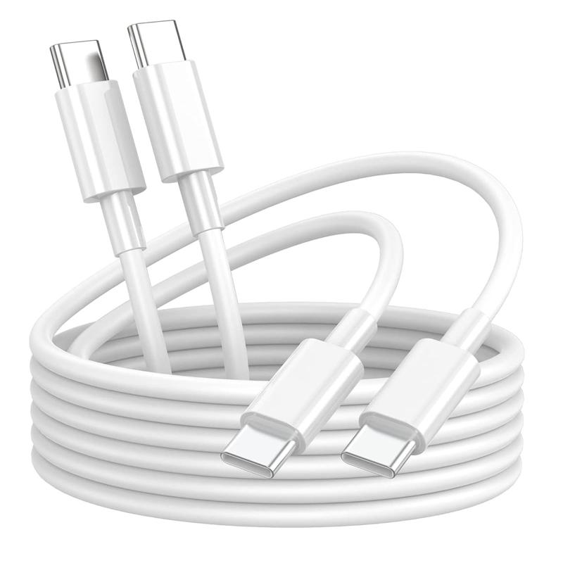 USB C ケーブル 100W/5A iPhone17 iPhone16 iPhone15 ケーブル PD急速充電 USB C-C 1M 2本セット 超高耐久 高速データ同期 タイプC iPhone コード iPhone 17 / 16 / 15/