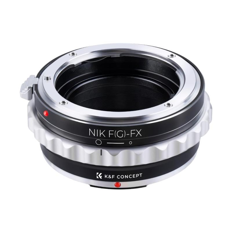 K&amp;F CONCEPT マウントアダプター Fマウント→Xマウント Nikon対応 Fujifilm対応 AJ114 - 2