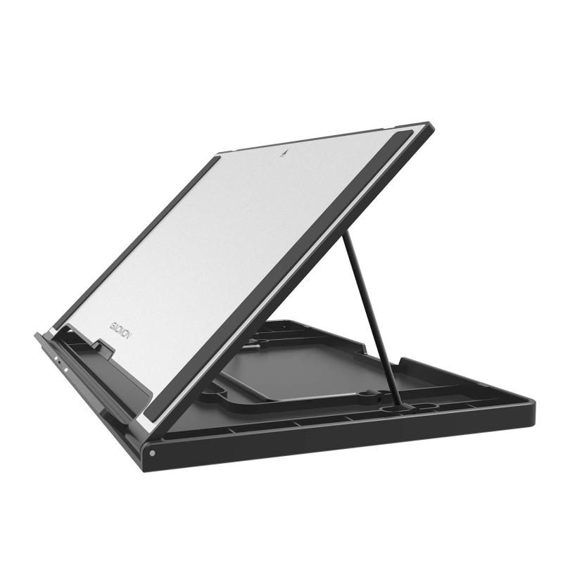 GAOMON多機能調節可能なスタンド PD156 PRO / PD1161およびその他のiPad / 液晶ペンタブ/タブレット（厚さ12mmまで）用のタブレットホルダー