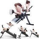 kamelun 腹筋 マシン 腹筋 鍛える 器具 腹筋ベンチ コンパクト 腹筋台 トレーニング 3WAY可変式 トレーニングベンチ インクラインベンチ フラット...