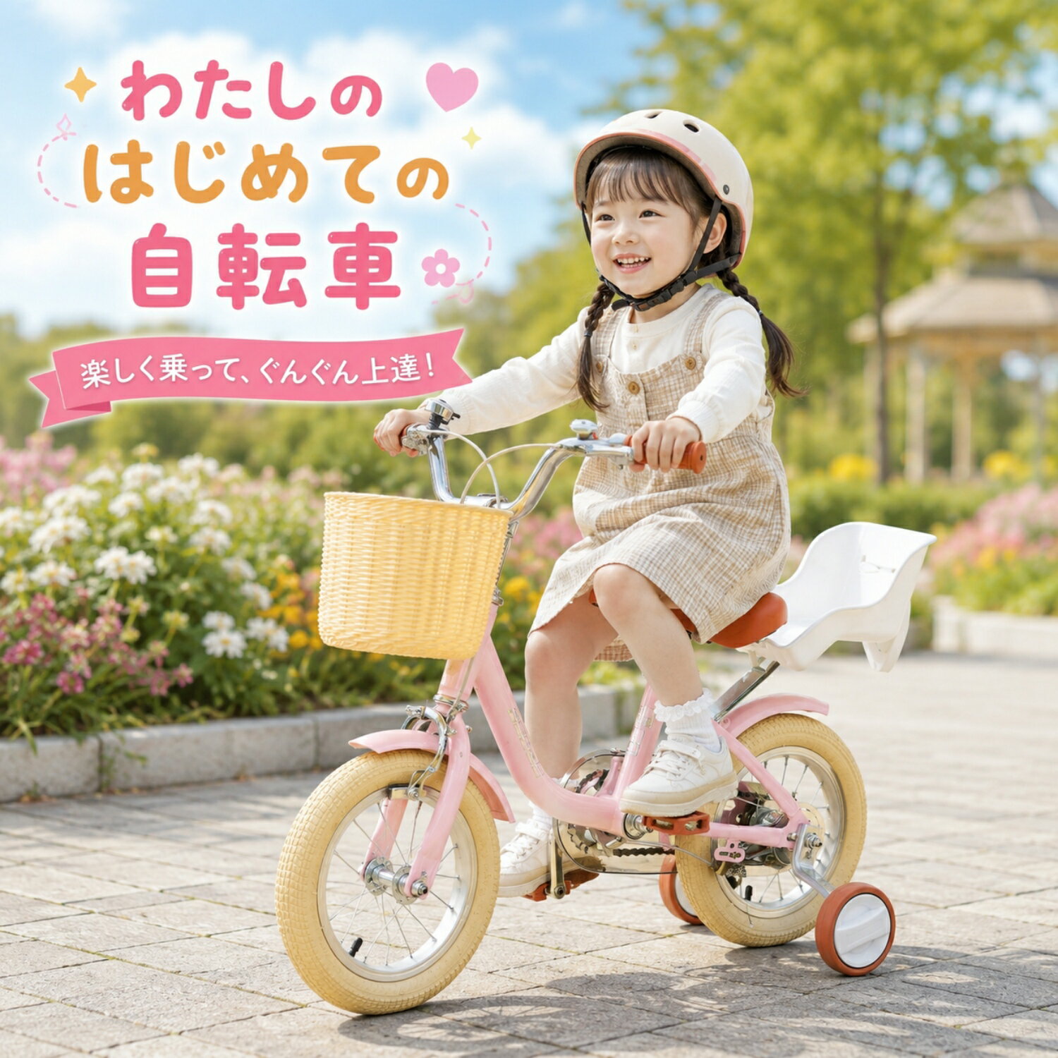 子供用 自転車 補助輪付 14インチ 16インチ 18インチ 児童用 幼児自転車 子ども用自転車 こども自転車 ベビー自転車 キッズ自転車 小学生 中学生 補助輪 幼稚園 保育園 組み立て簡単 高さ調節可能【二年保証】