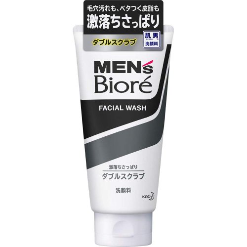 樂天商城 - 【花王】メンズビオレダブルスクラブ洗顔 130g【スクラブタイプ】【毛穴ケア】