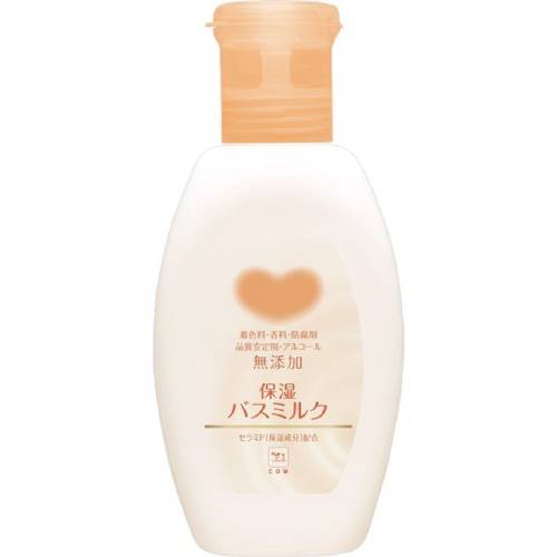 商品特徴 ■天然由来セラミド(保湿)配合で、角質層内のすみずみまでうるおい浸透、お風呂あがりのお肌しっとりすべすべに。 ■シンプル処方の低刺激バスミルクだから、デリケート肌でもやさしく保湿ケアします。 ■小さいお子様のデリケートな肌にもお使いいただけます。 ■皮ふアレルギーテスト済み。※全ての方にアレルギーが起こらないということではありません。 ■乳白色のお湯 ※商品リニューアル等によりパッケージ及び容量等は変更となる場合があります。ご了承ください。 ご使用方法 (1)キャップを開け、ボトルを押して計量の線まで液を出します。(40ml) (2)浴槽のお湯(180L)に本品40mlを入れ、よくかき混ぜて入浴してください。 (3)使用後は、キャップをきちんと閉め、計量カップは水で洗わないでください。 成分 水、ミネラルオイル、BG、DPG、コメヌカ油、ポリソルベート60、セラミドNG、ベントナイト、ミリスチン酸、クエン酸 ご注意 ・皮ふあるいは体質に異常がある時は使用しないでください。 ・使用中や使用後、皮ふに発疹、発赤、かゆみ、刺激感等の異常が現れた場合、使用を中止しし医師にご相談下さい。 ・本品は飲めません。万一大量に飲み込んだ時は水を飲ませる等の処置を行った後、医師にご相談ください。 ・原液が目に入った時はすぐに洗い流して下さい。 ・本品には浴槽・風呂釜を傷めるイオウは入っておりません。 ・浴槽のお湯は洗髪や洗濯にもご使用できますが、洗浄力が弱まる場合があります。すすぎは清水で行ってください。 ・洗濯の時は、つけおきやおろしたての衣類へは使用しないでください。また、柔軟仕上げ剤との併用は避け、すすぎは清水をご使用下さい。 ・乳幼児の手の届かないところに保管して下さい。 ・ご使用後はキャップをきちんと閉めてください。 ・入浴以外の用途には使用しないでください。 ・衣類につけないようご注意ください。着色やしみになる場合があります。 ・高温又は低温になる場所や直射日光のあたる場所に置かないでください。 ・開封後は早めにご使用下さい。 ・使用時、浴槽でのすべりにご注意ください。 ・この商品は香料や品質安定剤が無添加のため原料特有のにおいや変色がみられることがありますが、品質には問題ありません。 内容量 560ml 広告文責 株式会社　マッシュ　06-6971-0190 メーカー 牛乳石鹸共進社株式会社お客様相談室：06-6939-2080 受付時間9：00〜17：00（土、日、祝日、弊社休業日を除く） 区分 日本製・化粧品　