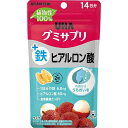 【メール便対応】【代引き不可】【同梱不可】【送料無料】UHAグミサプリ 鉄+ヒアルロン酸【鉄分】【ヒアルロン酸】【UHA味覚糖】【味覚糖】【グミサプリ】(4)