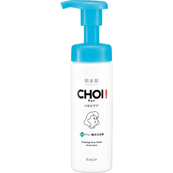 肌美精 CHOI 薬用泡洗顔 ニキビケア　160ml【洗顔】【医薬部外品】【Kracie】【クレシア】【ニキビ】【肌荒れ】