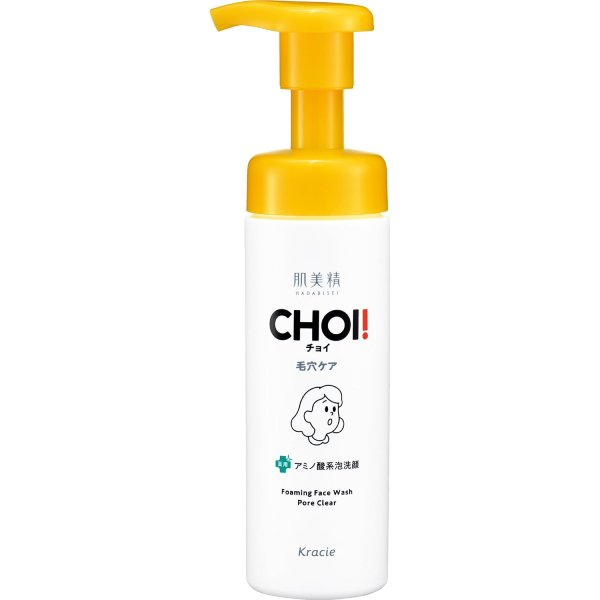 精 CHOI 薬用泡洗顔 肌・毛穴ケア　160ml【洗顔】【医薬部外品】【Kracie】【クレシア】【毛穴】【肌荒れ】