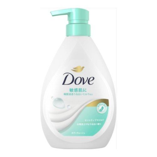 ダヴ ボディソープ センシティブマイルド ボディウォッシュポンプ　470g【ボディソープ】【Dove】【ダヴ】【ユニリーバ】