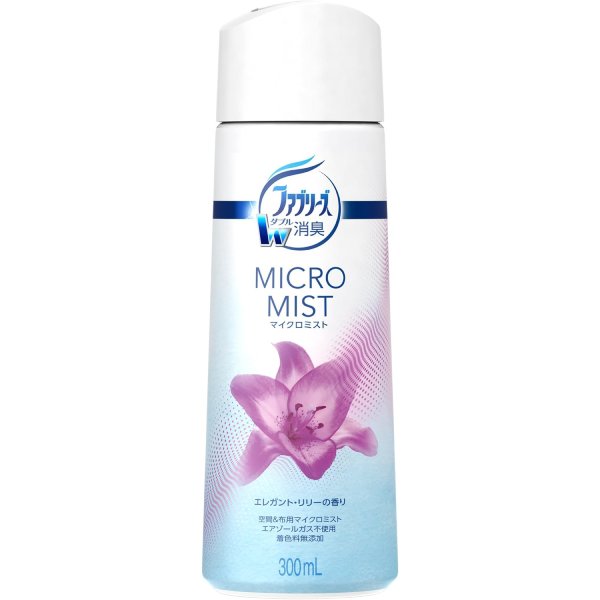 【P&G】ファブリーズマイクロミストエレガント・リリーの香り つけかえ用 300mL【空間用】【ファブリーズ】【febreze】
