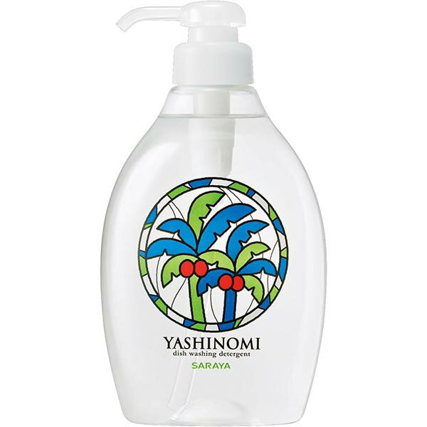 【サラヤ】ヤシノミ洗剤 野菜・食器用 本体　500mL【食器洗剤】【無香料】【ヤシノミ洗剤】