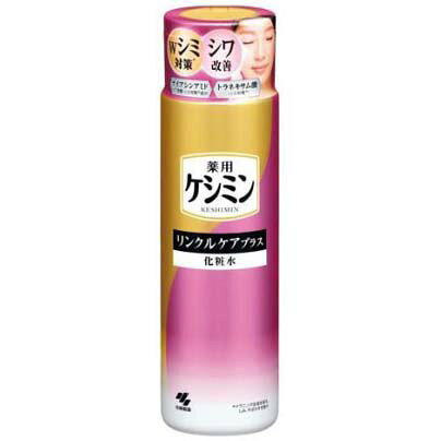 商品特徴 ■シミ対策※とシワ改善ができる化粧水。 ■ナイアシンアミドとトラネキサム酸のWのシミ対策※成分を配合。 ■ナイアシンアミドでシワを改善 ※メラニンの生成を抑え、しみ、そばかすを防ぐ。 ■医薬部外品 ※商品リニューアル等によりパッケージ及び容量等は変更となる場合があります。ご了承ください。 効能・効果 メラニンの生成を抑え、しみ、そばかすを防ぐ、シワを改善する、肌あれ、あれ性、脂性肌、肌をひきしめる、肌を清浄にする、肌を整える、皮ふをすこやかに保つ、皮ふにうるおいを与える ご使用方法 ・朝晩の洗顔のあと、適量を手のひらまたはコットンにとり、顔全体になじませてください。 成分 有効成分：ナイアシンアミド、トラネキサム酸 その他の成分：POE(26)グリセリン、EDTA-2Na、濃グリセリン、エタノール、パラベン、フェノキシエタノール、POE硬化ヒマシ油、DPG、BG、カルボキシビニルポリマー、水酸化K、精製水 ご使用上の注意 ・ご使用の際は、この説明書きをよく読んでご使用ください。 ・お肌に異常が生じていないかよく注意して使用してください。お肌に合わないとき、即ち次のような場合には使用を中止してください。 そのまま使用を続けると症状を悪化させることがあるので、皮ふ科専門医等にご相談ください。 (1)使用中、赤み、はれ、かゆみ、刺激、色抜け(白斑等)や黒ずみ等の異常があらわれた場合。 (2)使用したお肌に、直射日光があたって上記のような異常があらわれた場合。 ・傷やはれもの、湿疹等、お肌に異常のあるときは使用しないでください。 ・目に入ったときは、直ちに洗い流してください。 ・お子様の手の届くところには置かないでください。 ・極端に高温又は低温になるところや直射日光があたるところには置かないでください。 ・化粧水がボトルに付いた場合はきれいにふき取ってください。 ・水分が蒸発するとシミ対策※成分の結晶が容器の口元に付くことがありますが、品質に問題ありません。 ・他の美白剤と併用するときは一度に併用せず、1品ずつ様子を見ながら使用してください。 ・使用回数・使用量を守って使用してください。 ※メラニンの生成を抑え、しみ、そばかすを防ぐ 内容量 160ml 広告文責 株式会社　マッシュ　06-6971-0190 メーカー 小林製薬株式会社 お客様相談室(衛生雑貨用品・スキンケア・ヘアケア)：0120-5884-06受付時間9：00-17：00(土・日・祝日を除く) 区分 日本製・医薬部外品