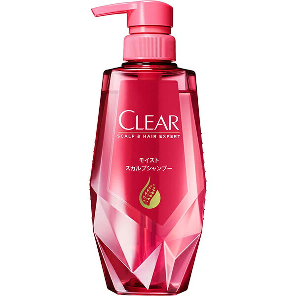 【ユニリーバ】クリア モイスト スカルプシャンプーポンプ　370g【CLEAR】【シャンプー】【スカルプ】