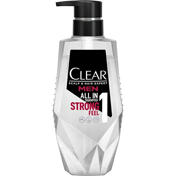 【ユニリーバ】クリアフォーメン オールインワンシャンプーポンプ 350g【CLEAR】【シャンプー】【スカルプ】