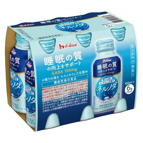 【ハウス】ネルノダ 100mL×6本入【GABA】【しょうがオレンジ味】