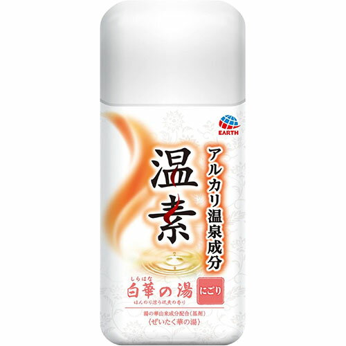 【アース製薬】温素 白華の湯 600g【おんそ】【入浴剤】【医薬部外品】のサムネイル