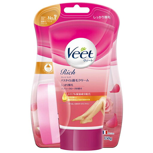 ヴィート リッチ Veet Rich バスタイム除毛クリーム しっかり除毛 150g【医薬部外品】【除毛】【veet】 ヴィート リッチ Veet Rich バスタイム除毛クリーム しっかり除毛 150g【医薬部外品】【除毛】【veet】