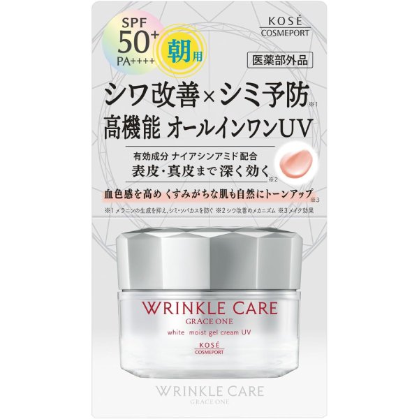 【コーセー】グレイス ワン リンクルケア ホワイト モイストジェルクリーム UV　60...
