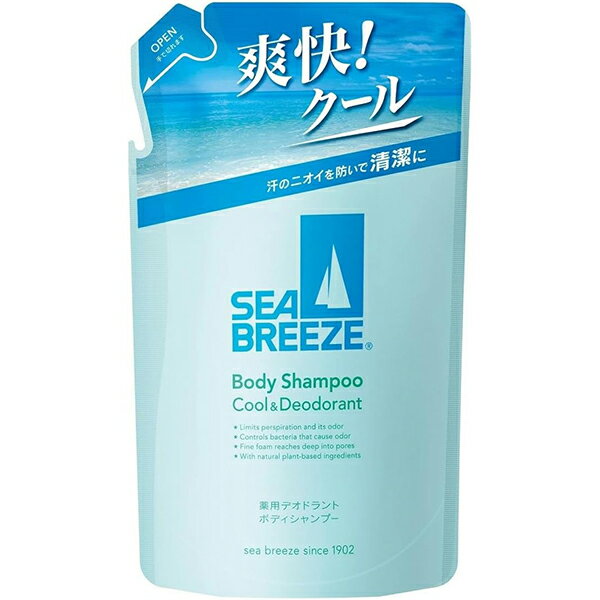 其它 - シーブリーズ ボディシャンプー クール＆デオドラント f つめかえ用　330ml 【SEA　BREEZE 】ボディソープ