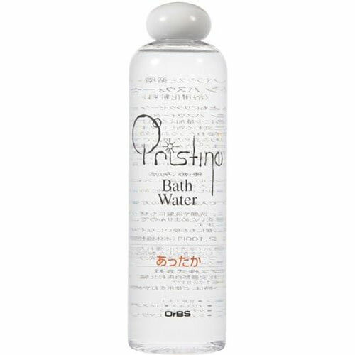 わけあり【パッケージ汚れ】【在庫処分】OrBS(オーブス) バスウォーターあったか 300ml【浴用化粧料】【オーブス】