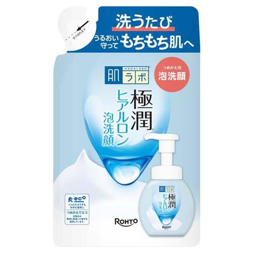樂天商城 - 【ロート製薬】肌ラボ極潤ヒアルロン泡洗顔 つめかえ用(140ml)【洗顔】【泡洗顔】【ハダラボ】