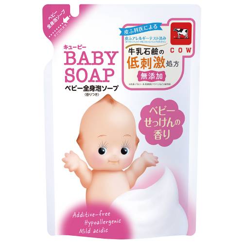 キューピー 全身ベビーソープ 泡タイプベビーせっけんの香り つめかえ用 350ml【ベビーソープ】【キューピー】【牛乳石鹸】【無添加】【低刺激】 キューピー 全身ベビーソープ 泡タイプベビーせっけんの香り つめかえ用 350ml【ベビーソープ】【キューピー】【牛乳石鹸】【無添加】【低刺激】
