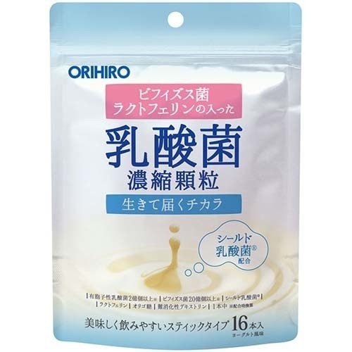 【オリヒロ】乳酸菌濃縮顆粒 ヨーグルト風味 16包【ラクトフェリン】【乳酸菌】 【オリヒロ】乳酸菌濃縮顆粒 ヨーグルト風味 16包【ラクトフェリン】【乳酸菌】