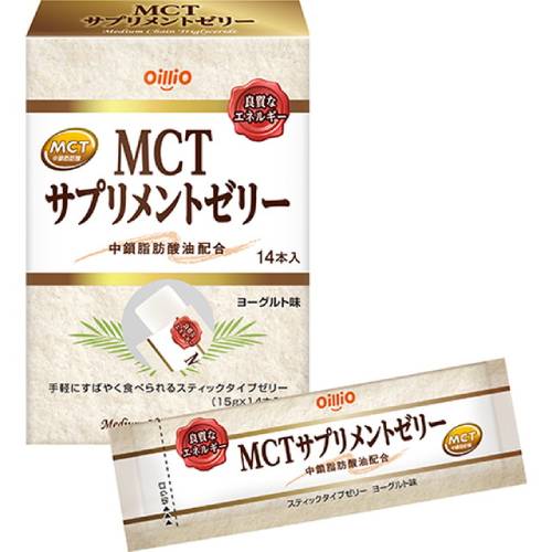 樂天商城 - 日清オイリオ MCT サプリメントゼリー 15g×14本【中鎖脂肪酸油】【日清オイリオ】