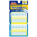 商品特徴 ●ハブラシが届きにくい歯と歯の間などの、歯周病・虫歯の原因となる食べカス・歯垢を除去します。 ●ブラシ部分に金属（ワイヤー）を使用していません。 ●やわらかい使用感で歯や歯ぐきにやさしい使い心地です。 ●歯間にスムーズに挿入できる先端先細加工です。 ●ブラシ部分は伸縮性に富むので、歯間になめらかにフィットします。 ●ゴム状のブラシが歯ぐきをマッサージし、歯ぐきの健康を助けます。 ※商品リニューアル等によりパッケージ及び容量等は変更となる場合があります。ご了承ください。 こんな方におすすめ ・歯と歯の間など歯垢を清掃したい方 ・今までの歯間清掃具で歯や歯ぐきを傷つけたり不快感を感じたことのある方 ・歯槽膿漏や歯周病のため歯ぐきへの影響に不安を感じる方 ・歯ぐきをマッサージしたい方 ご使用方法 1.歯間ブラシを1本取り外して使用してください。 ※軸は曲げずに使用すること。 2.鏡を見ながら、歯ぐきを傷つけないように歯間部にゆっくりと　まっすぐ挿入し、細かく前後に動かして清掃してください。 ※挿入しにくい場合は無理に差し込んだり、回転させないこと。歯や歯ぐきを痛めたり、軸の折れ、曲がり、ブラシの破損の原因になることがあります。 ※衛生上および機能上、本品1本につき1回のご使用をおすすめします。 ※歯間が狭くブラシが入りにくい場合には、＜糸ようじ＞をお使いください。 サイズの目安 ・市販品の歯間ブラシでM・Lサイズをご使用の方向け。 ・ブラシの先端は先細加工、中央部分はMサイズ、根元部分はLサイズの歯間を目安に設計。 規格概要 柄の材質・・・ポリプロピレン ブラシの材質・・・熱可塑性エラストマー 耐熱温度・・・90度 ご注意 ・歯ぐきが弱っている場合は出血することがありますが、毎日の使用で出血は次第に少なくなります。 出血が続く場合は、使用を控え、歯科医師に相談すること。 ・本品は歯間清掃用ブラシなので、歯と歯の間の清掃以外の目的では使用しないこと。 ・使用後はよく水洗いし乾燥させ、衛生的に保管すること。 内容量 20本入 広告文責 株式会社　マッシュ　06-6971-0190 メーカー(製造) 小林製薬株式会社 お客様相談室：06-6203-3625 受付時間:9：00〜17：00 (土・日・祝日を除く) 区分 日本製・日用品(デンタルケア)　