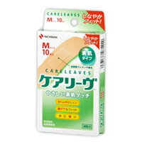 【ニチバン】ケアリーヴ CL10Mレギュラータイプ Mサイズ 10枚【絆創膏】【ケアリーブ】