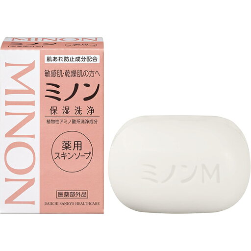【第一三共ヘルスケア】ミノン 薬用スキンソープ 80g【保湿洗浄料】【医薬部外品】【ミノン】 【第一三共ヘルスケア】ミノン 薬用スキンソープ 80g【保湿洗浄料】【医薬部外品】【ミノン】