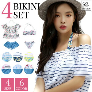  ǥ ηС ե ӥ bikini 硼ȥѥ 硼 4å 礭 ηС ޥ޿ 30 40 50 ȥʽ 襤 İ ͵ ǥեå COTARON ̵